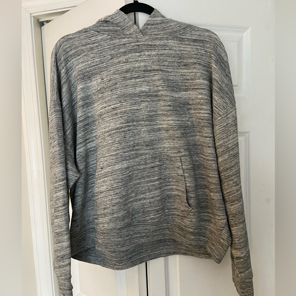 PINK Victorias Secret Gray Hooded Sweatshirt